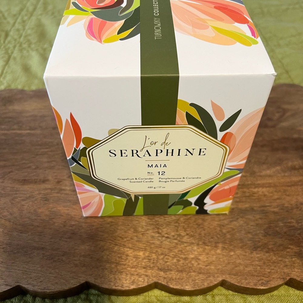 L’or de Seraphine - Maia No. 12 - LARGE 17 oz. Ceramic candle - New in Box - Picture 2 of 4